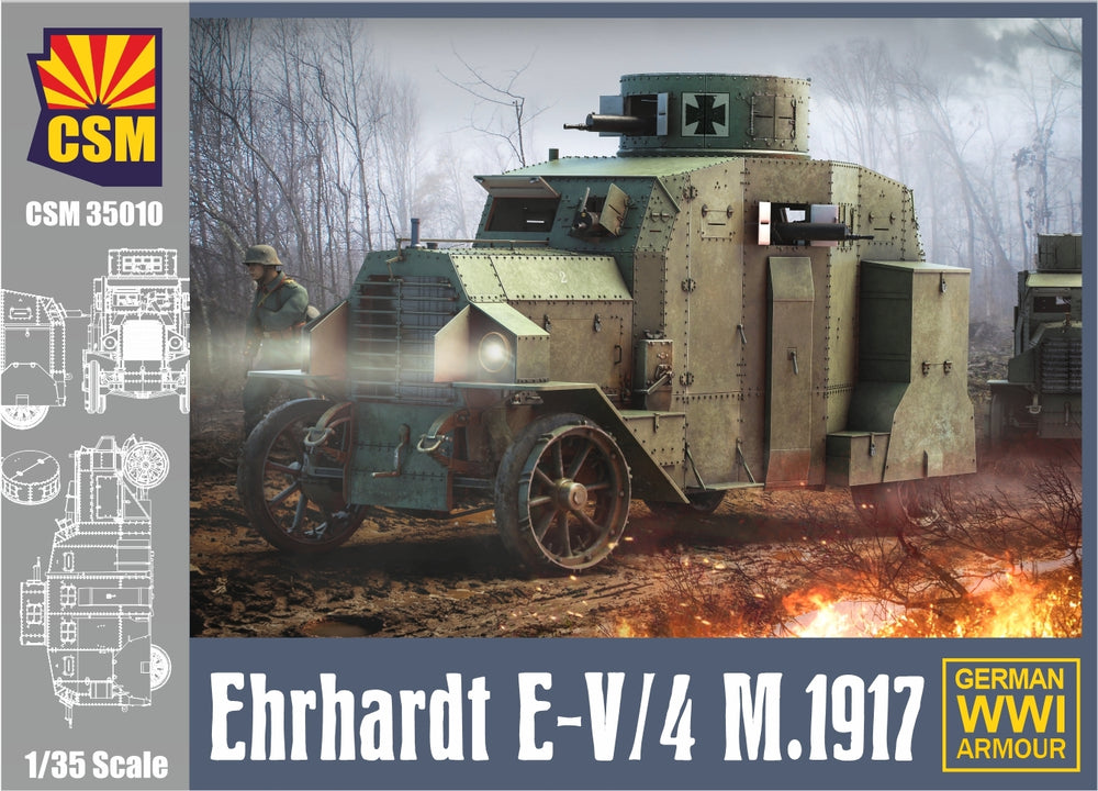 Copper State Models CSM35010 1:35 Ehrhardt E-V/4 M.1917 armoured car