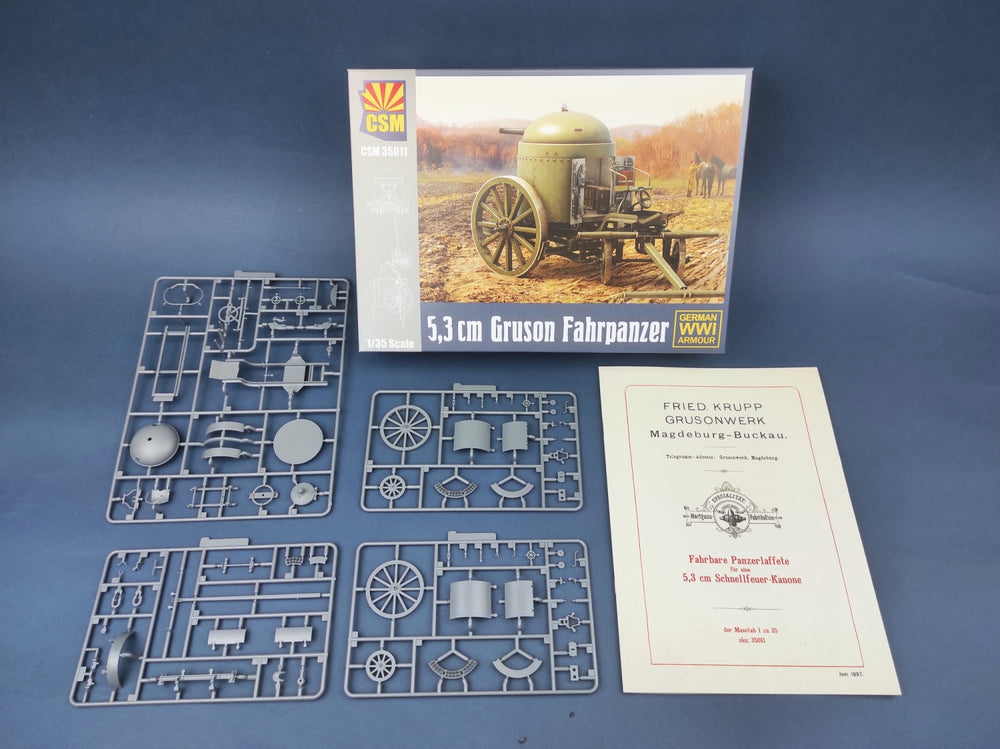 Copper State Models CSM35011 1:35 German 5,3 Gruson Fahrpanzer