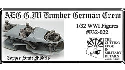 Copper State Models CSMF32-022 1:32 AEG G.IV bomber german crew