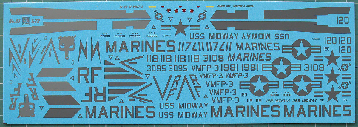 CtA Cut then Add CTA-001 1:72 "Romeo Fox, Specter & Others"