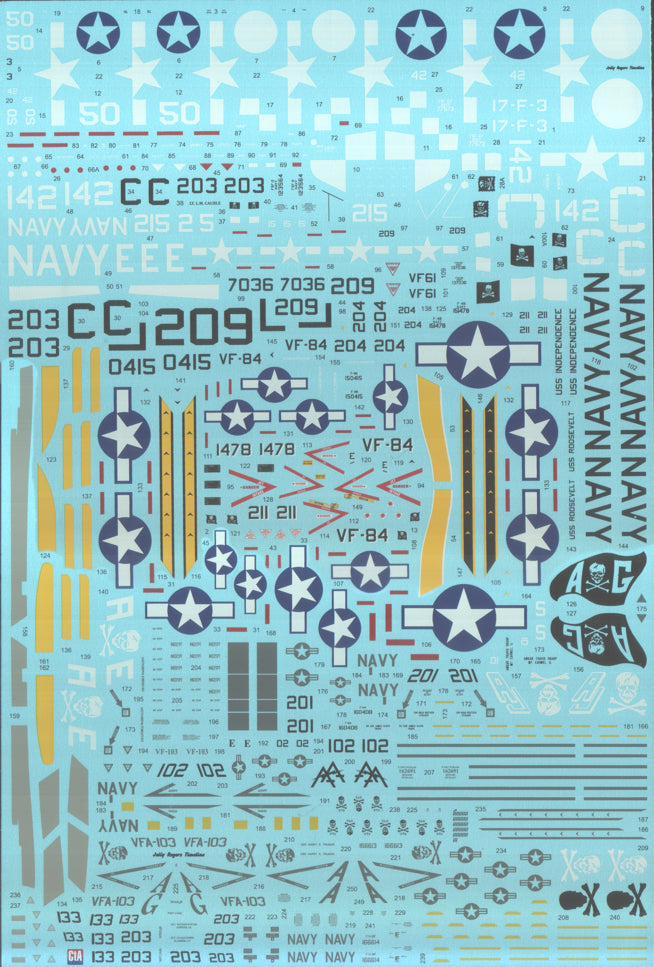CtA Cut then Add CTA-005 1:72 "Jolly Rogers Timeline" Part One