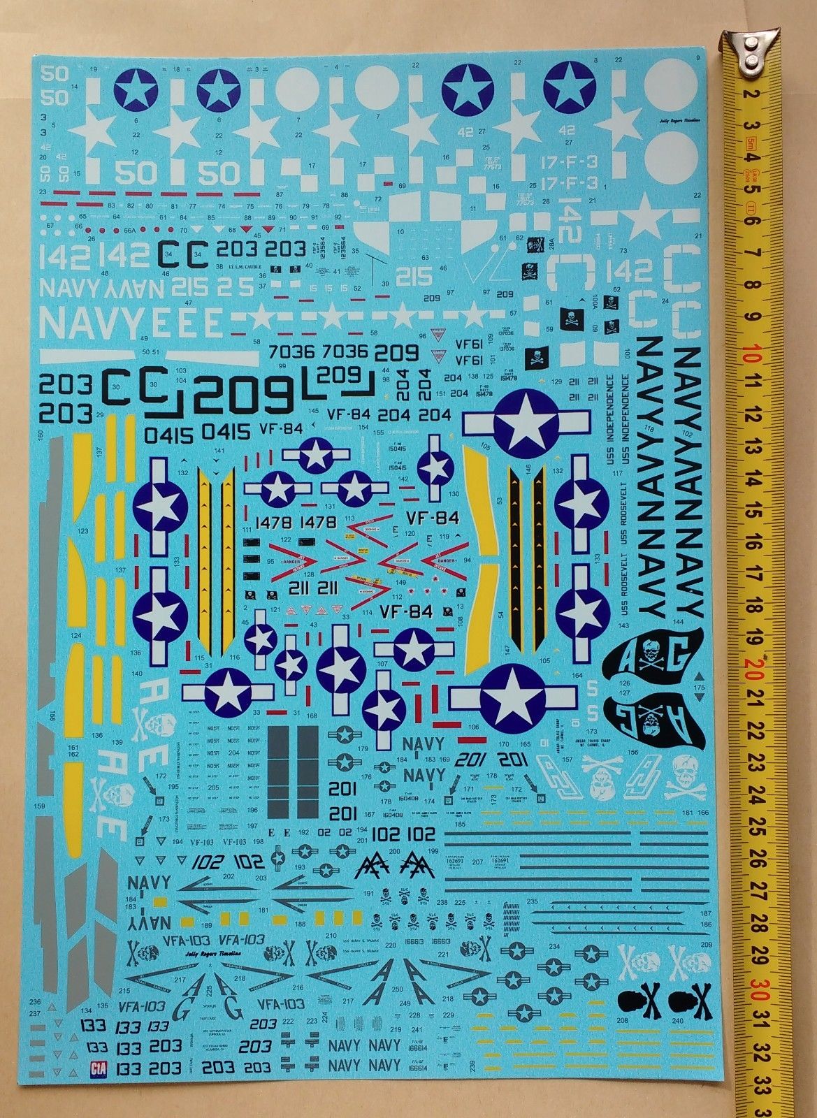 CtA Cut then Add CTA-005 1:72 "Jolly Rogers Timeline" Part One