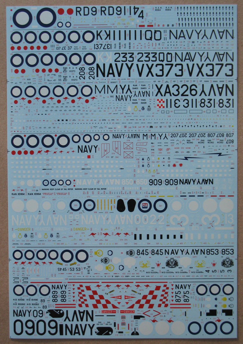 CtA Cut then Add CTA-007 1:72 "Aussies over The Seas"
