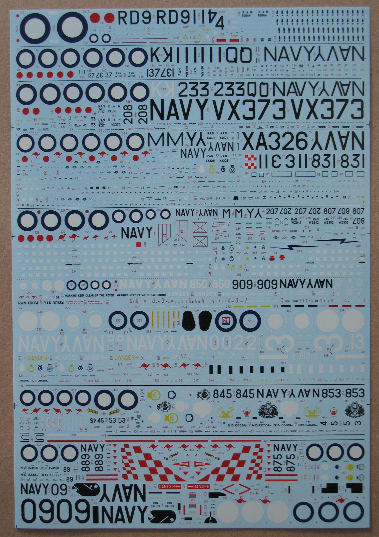 CtA Cut then Add CTA-007 1:72 "Aussies over The Seas"
