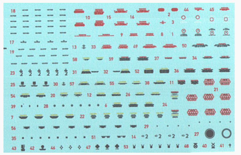 CtA CTA-033 1:72 McDonnell F-4B/J/N Phantom Technical Stencils
