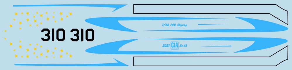 CtA Cut then Add CTA-042 1:48 Douglas F4D Skyray