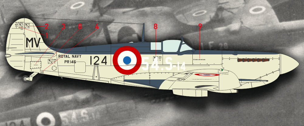 CtA Cut then Add CTA-055 1:72 Supermarine Seafire