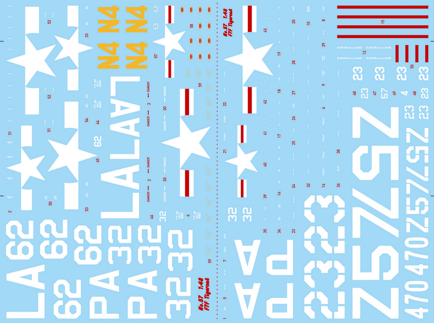 CtA Cut then Add CTA-057 1:48 Grumman F7F Tigercat