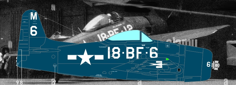 CtA Cut then Add CTA-058 1:72 Grumman F8F Bearcat