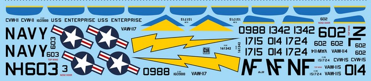 CtA Cut then Add CTA-059 1:72 Grumman E-2B/C Hawkeye