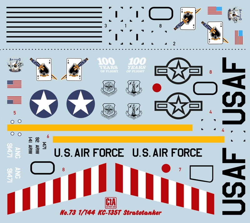 CtA Cut then Add CTA-073 1:144 Boeing KC-135T Stratotanker