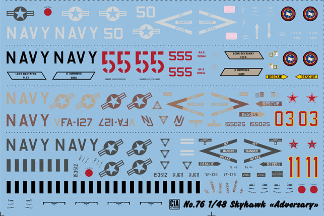 CtA Cut then Add CTA-076 1:48 Douglas Skyhawk "Adversary" Pt.I
