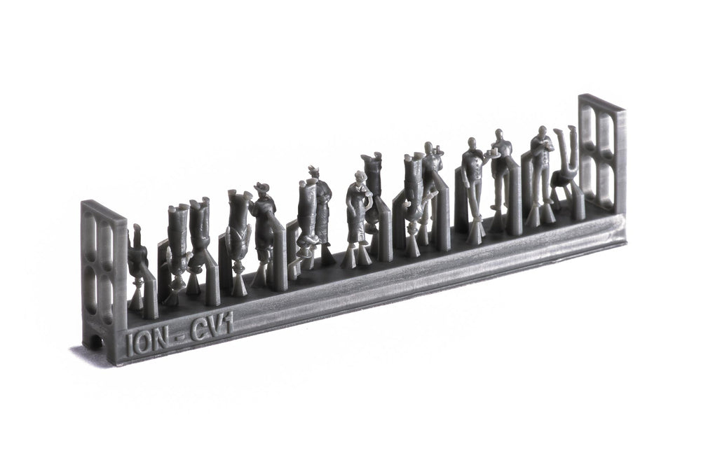 ION Model CV200-001 1:200 20th century civil ship passengers & crew