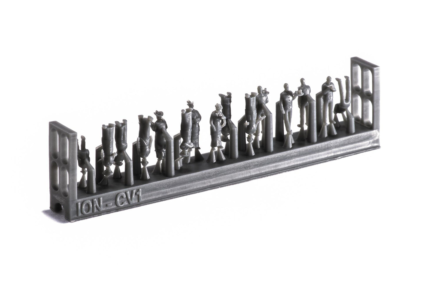 ION Model CV200-001 1:200 20th century civil ship passengers & crew