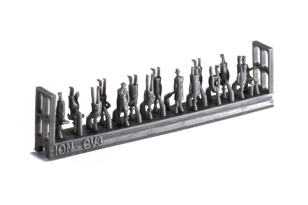 ION Model CV200-001 1:200 20th century civil ship passengers & crew