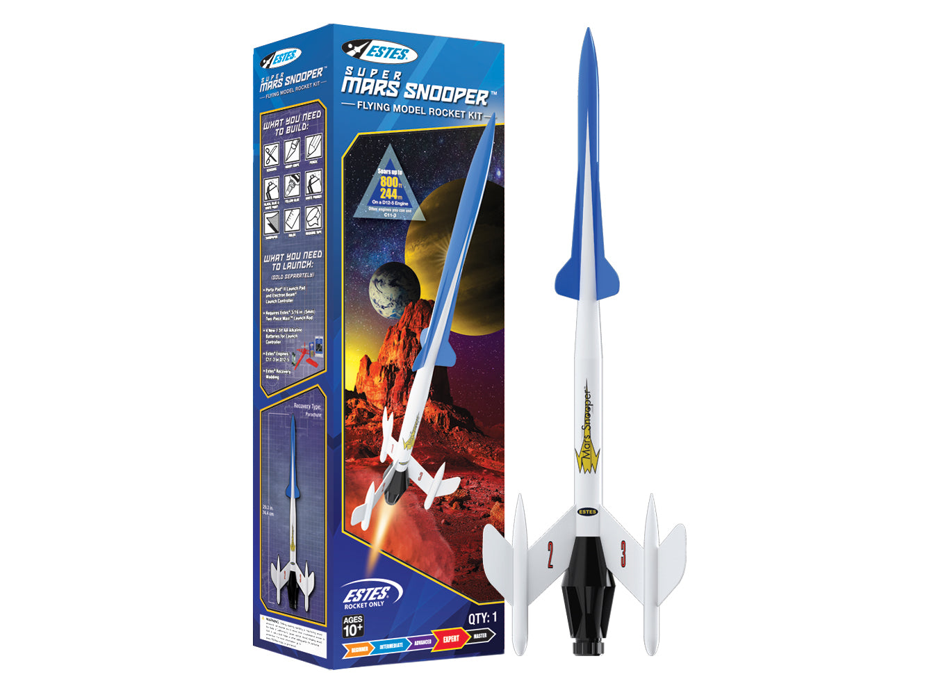 Estes Super Mars Snooper (2) (English Only) ES7309