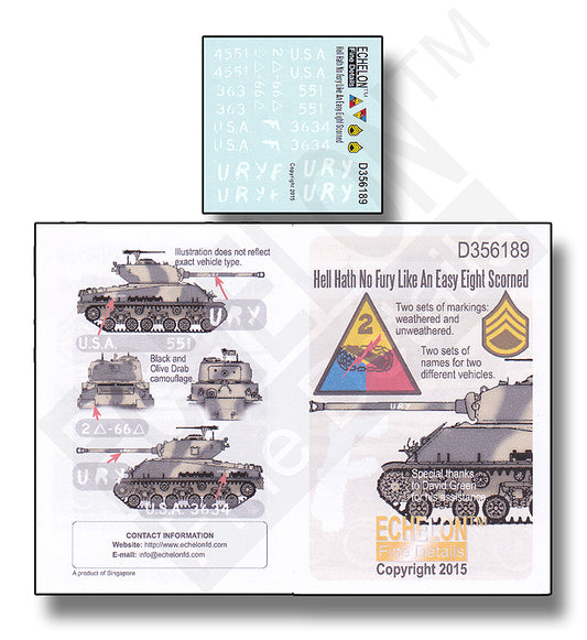 Echelon FD D356189 1:35 Hell Hath No Fury Like
