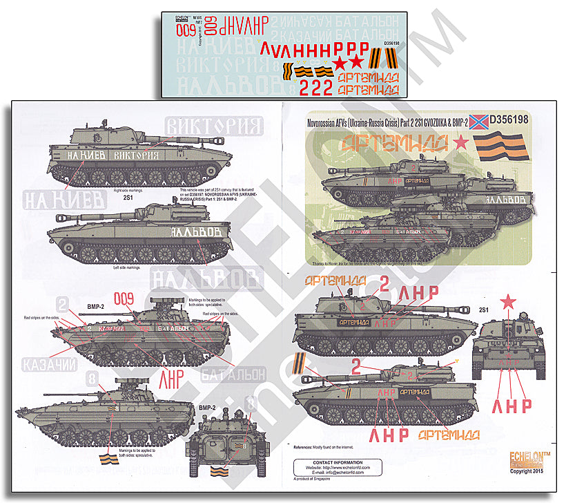 Echelon FD D356198 1:35 Novorossian AFVs