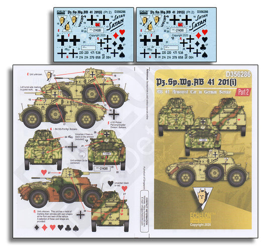 Echelon FD D356286 1:35 Pz.Sp.Wg.AB 41 201