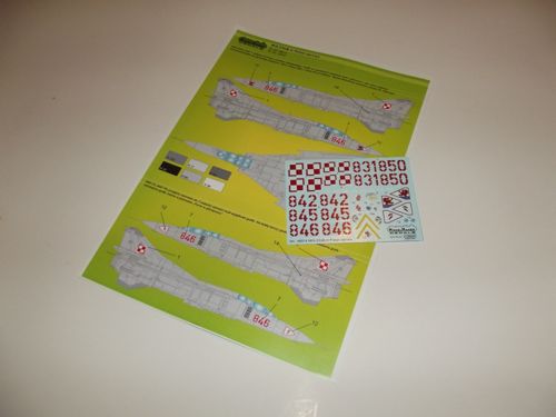 Model Maker Decals D48014 1:48 Mikoyan MiG-23UB in Polish service