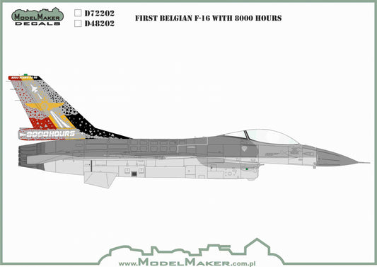 Model Maker Decals D48202 1:48 General-Dynamics F-16AM