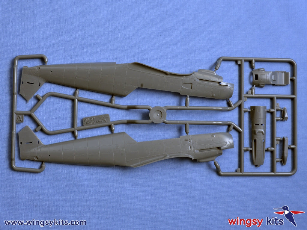 Wingsy Kits D5-07 1:48 Messerschmitt Bf-109E-1 with PE & Decals