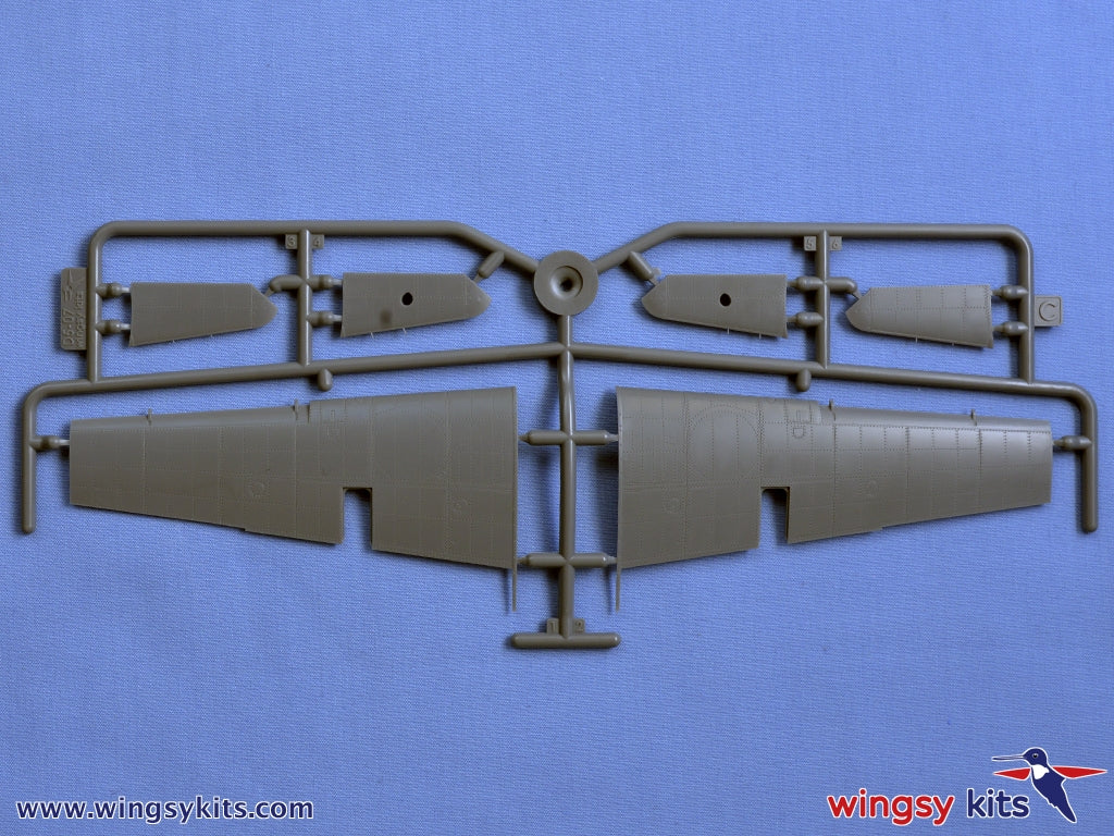 Wingsy Kits D5-07 1:48 Messerschmitt Bf-109E-1 with PE & Decals