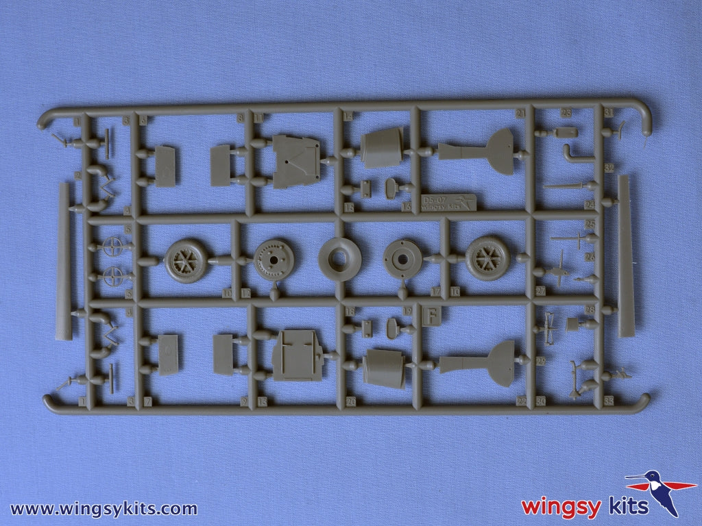 Wingsy Kits D5-07 1:48 Messerschmitt Bf-109E-1 with PE & Decals