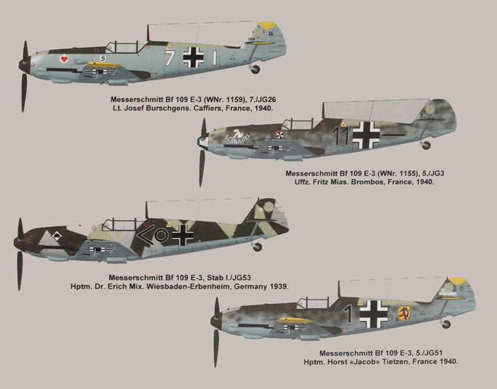Wingsy Kits D5-08 Messerschmitt Bf-109E-3 Emil 1:48