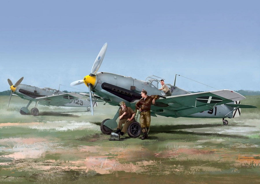 Wingsy Kits D5-09 1:48 Bf-109E-1 & E-3 Emil Legion Condor Double Kit