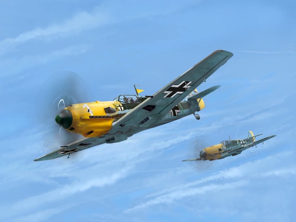 wingsy kits D5-10 1:48 Messerschmitt Bf-109E-4 Ready to assemble scale model kit