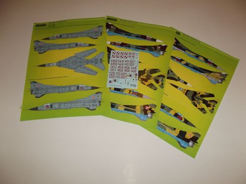Model Maker Decals D72013 1:72 Mikoyan MiG-23MF in Polish service