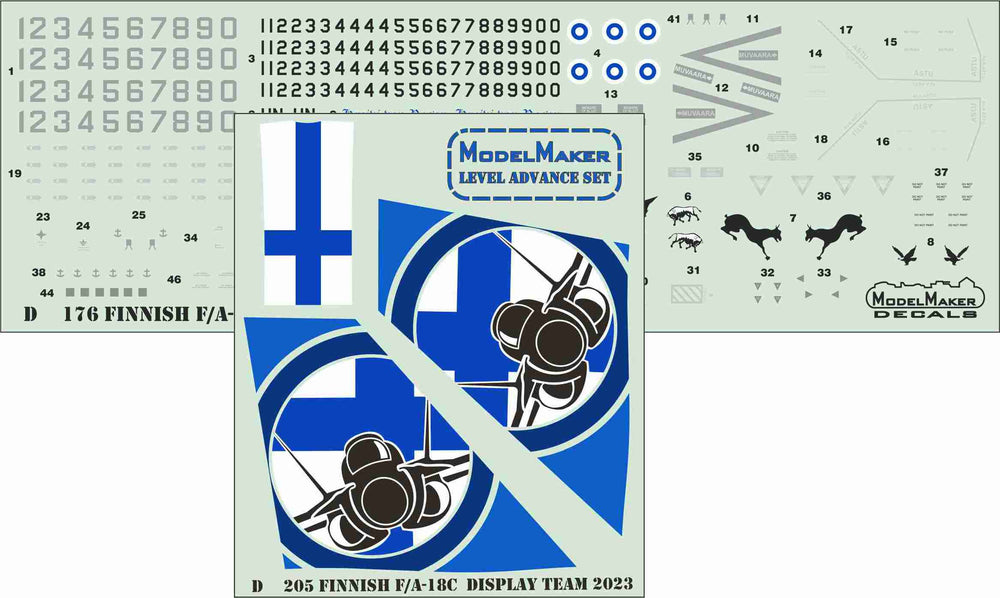 Model Maker D72205 1:72 Finnish F/A-18C Display Team 2023