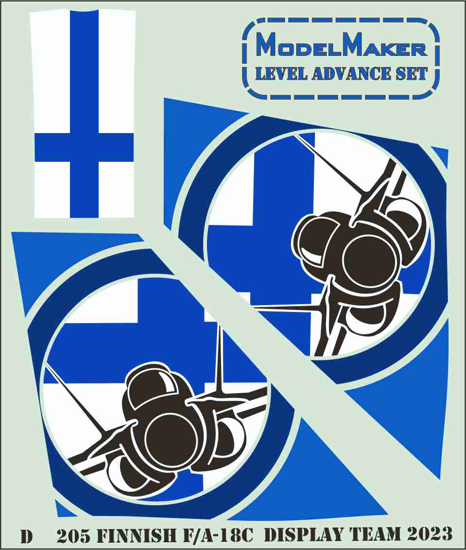 Model Maker D72205 1:72 Finnish F/A-18C Display Team 2023