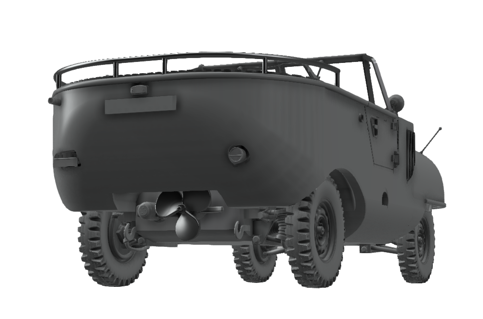 Das Werk DASDW35012 1:35 Schwimmwagen Trippel SG6/38