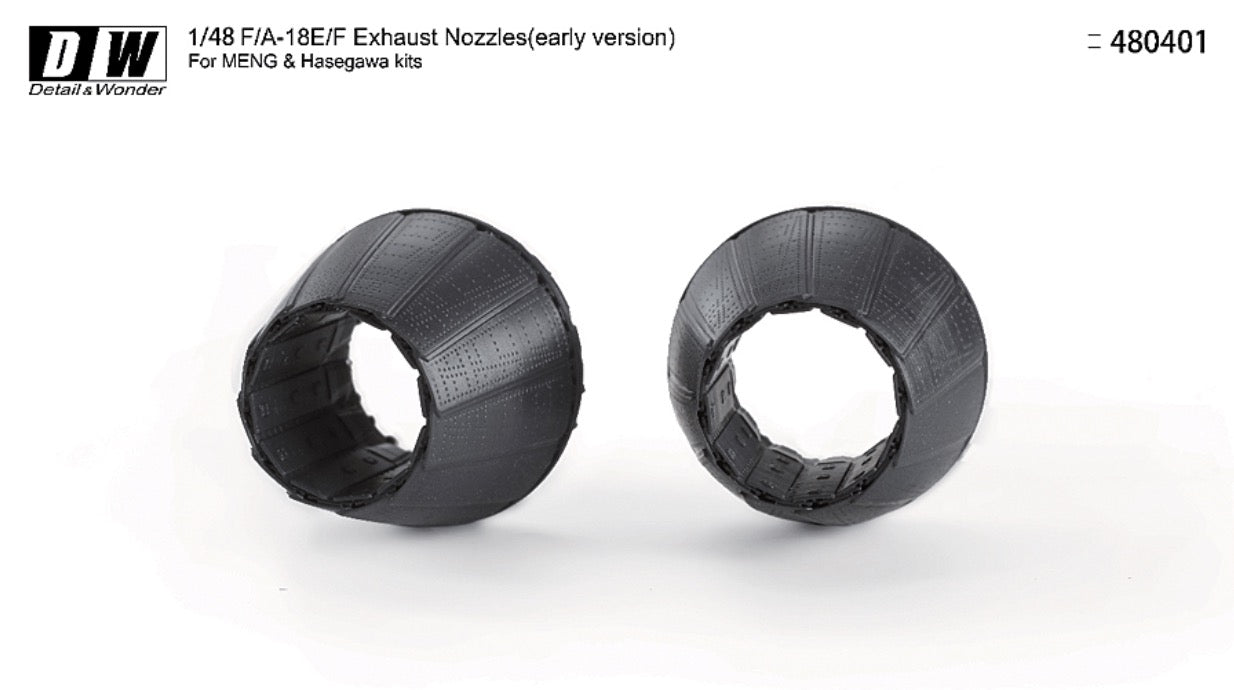 Detail & Wonder DAW480401 1:48 Boeing F/A-18E/F Hornet Exhaust Nozzles