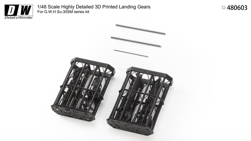 Detail & Wonder DAW480603 1:48 Sukhoi Su-30SM landing gear