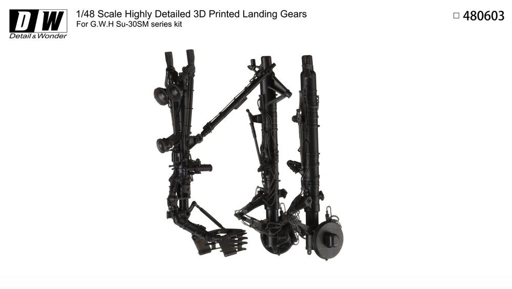 Detail & Wonder DAW480603 1:48 Sukhoi Su-30SM landing gear