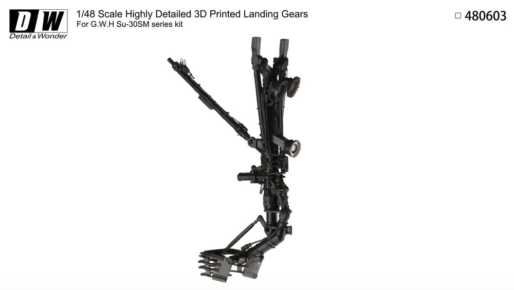 Detail & Wonder DAW480603 1:48 Sukhoi Su-30SM landing gear