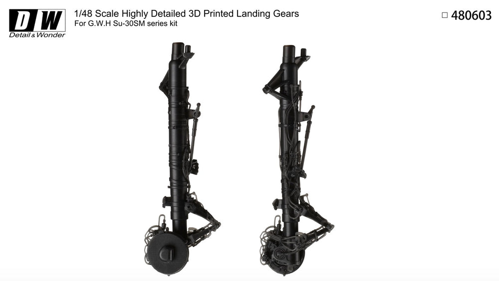 Detail & Wonder DAW480603 1:48 Sukhoi Su-30SM landing gear