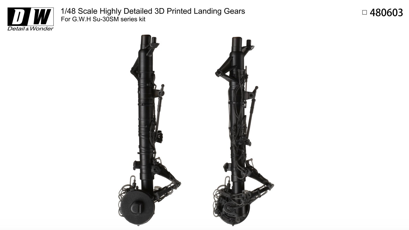Detail & Wonder DAW480603 1:48 Sukhoi Su-30SM landing gear