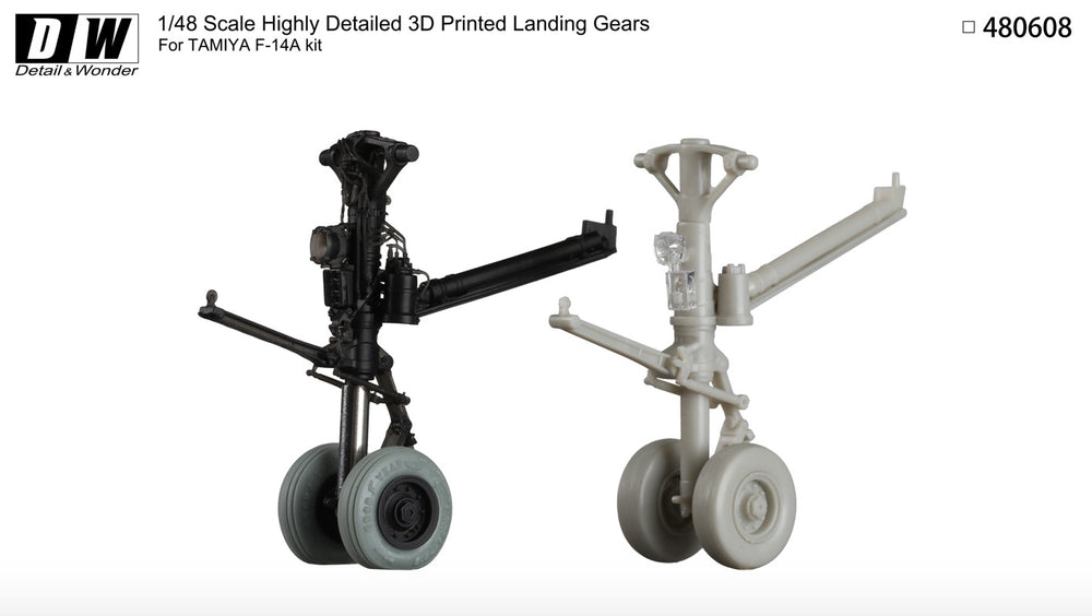 Detail & Wonder DAW480608 1:48 Grumman F-14A Tomcat landing gear