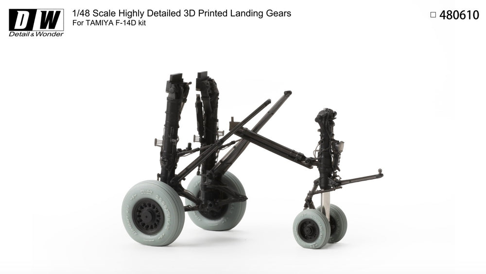 Detail & Wonder DAW480610 1:48 Grumman F-14D Tomcat landing gear