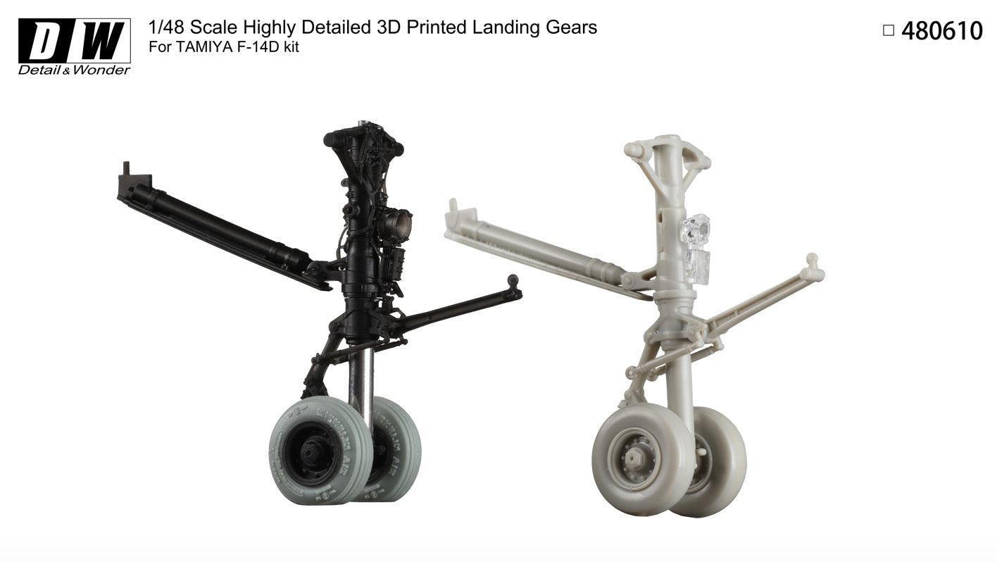 Detail & Wonder DAW480610 1:48 Grumman F-14D Tomcat landing gear