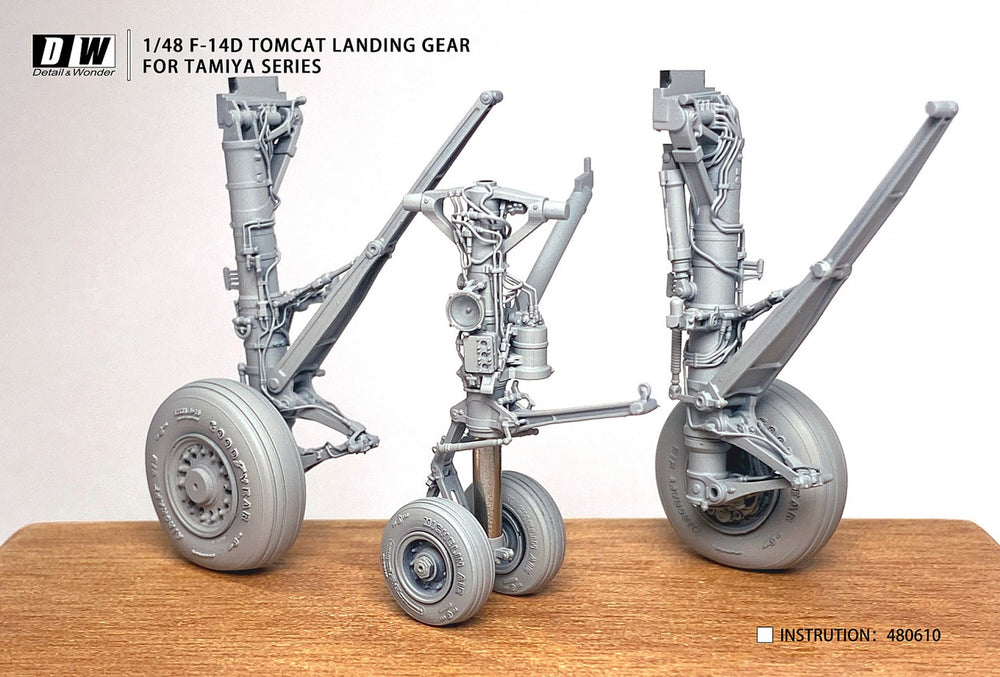 Detail & Wonder DAW480610 1:48 Grumman F-14D Tomcat landing gear