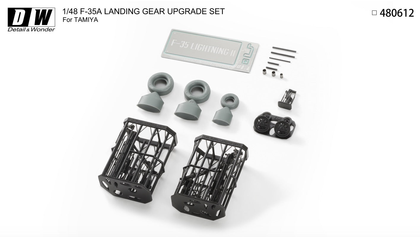 Detail & Wonder DAW480612 1:48 Lockheed-Martin F-35A Lightning II landing gear