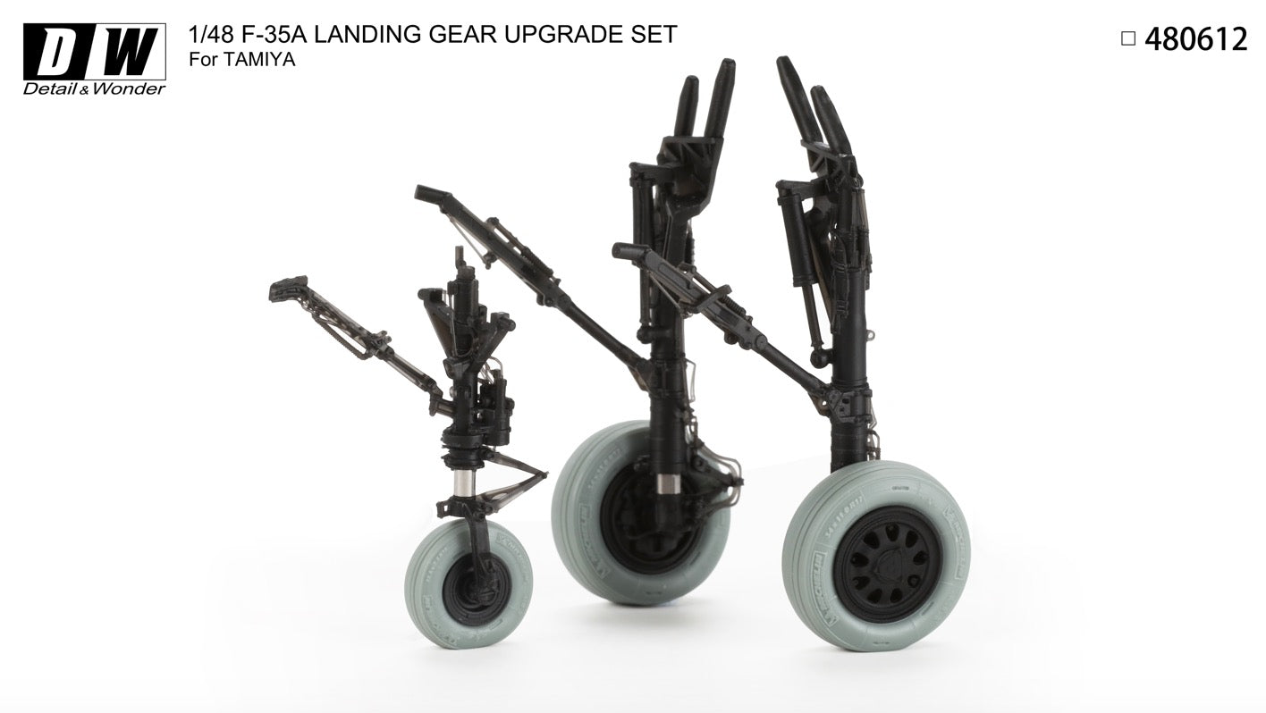 Detail & Wonder DAW480612 1:48 Lockheed-Martin F-35A Lightning II landing gear