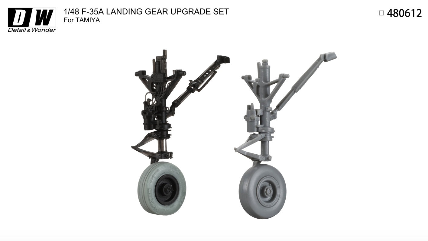 Detail & Wonder DAW480612 1:48 Lockheed-Martin F-35A Lightning II landing gear