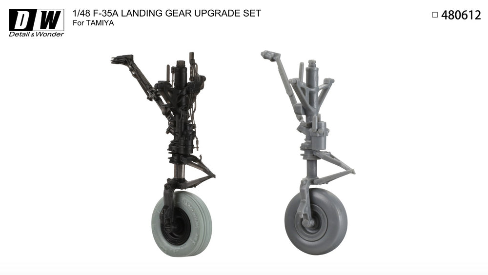Detail & Wonder DAW480612 1:48 Lockheed-Martin F-35A Lightning II landing gear