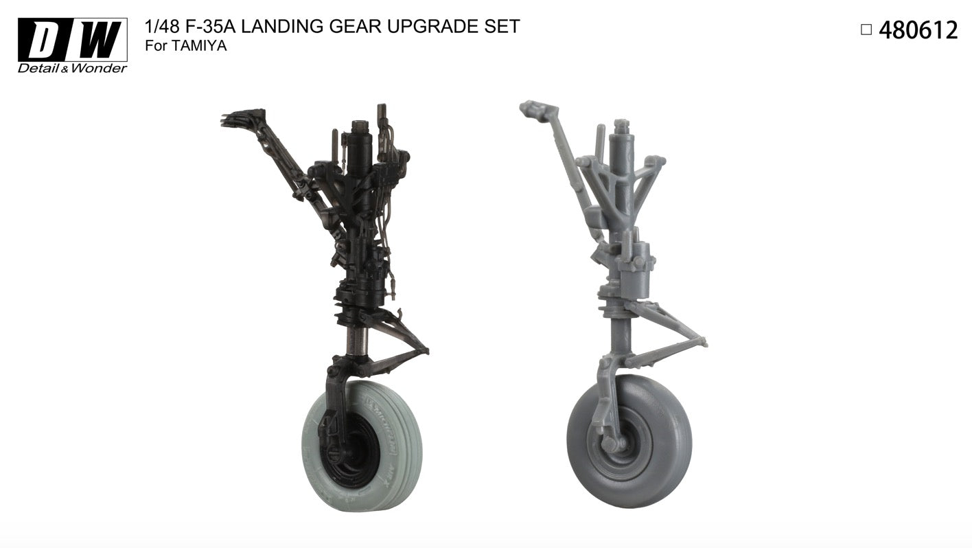Detail & Wonder DAW480612 1:48 Lockheed-Martin F-35A Lightning II landing gear